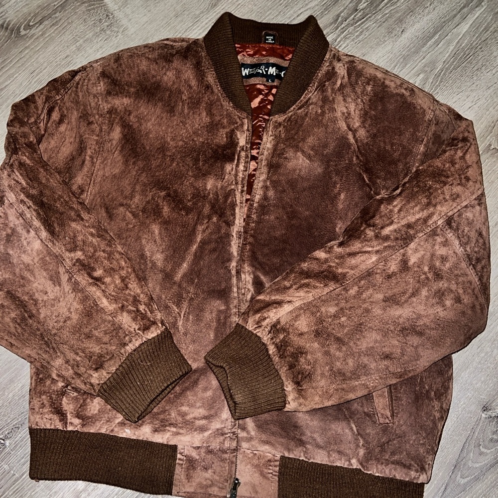 Wear Me Out Brown Bomber Jacket